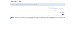 Desktop Screenshot of aldr.com
